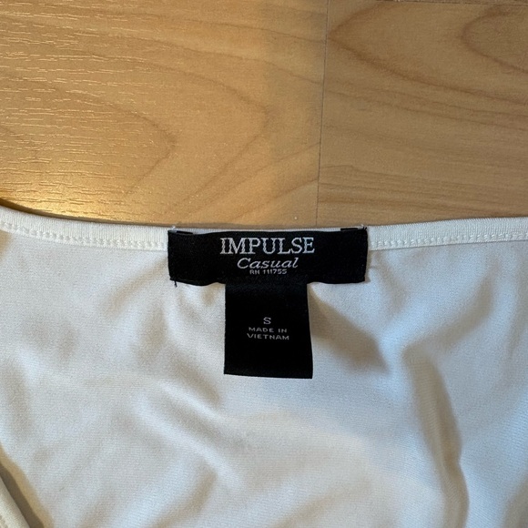 American Vintage White Ruffled Blouse - Picture 2 of 2